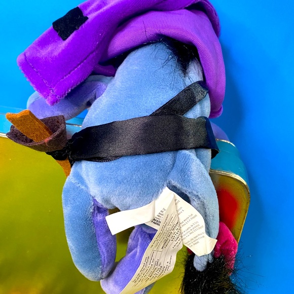 DISNEY STORE EXCLUSIVE NWT 90s WINNIE THE POOH EEYORE MUSKETEER BEAN BAG PLUSH - Picture 12 of 12
